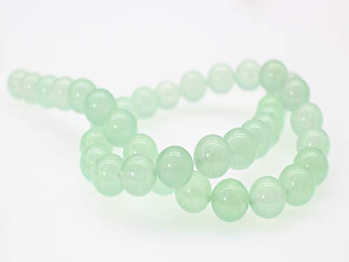 Chalcedon-Perlen, Naturstein, rund, glatt, lose Perlen für Schmuckherstellung, 38,1 cm Strang pro Beutel (8 mm, 20 Orangerot) von lohfxrgyjk
