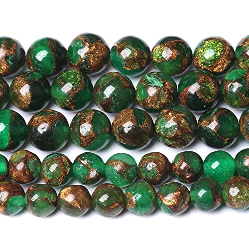 Cloisonne Bastelperlen, rund, 10 mm, 37 Stück, für Schmuckherstellung, DIY-Armbänder von lohfxrgyjk