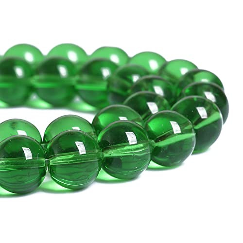 Glasperlen, 10 mm, 38 Stück, grüne Abstandshalter für Schmuckherstellung, DIY, Armband, Halskette Glasperlen, 10 mm, 38 Stück, grüne Abstandshalter für Schmuckherstellung, DIY, Armband, Halskette von lohfxrgyjk