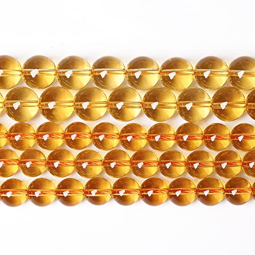Natürliche Citrinperlen, rund, lose Abstandshalter, Kristall, Energieheilung, Kraftsteinperlen für Schmuckherstellung, DIY, Armband, Halskette, Zubehör, 12 mm, 12 mm, 32 Stück Natürliche Citrinperlen, rund, lose Abstandshalter, Kristall, Energieheilung, Kraftsteinperlen für Schmuckherstellung, DIY, Armband, Halskette, Zubehör, 12 mm, 12 mm, 32 Stück von lohfxrgyjk