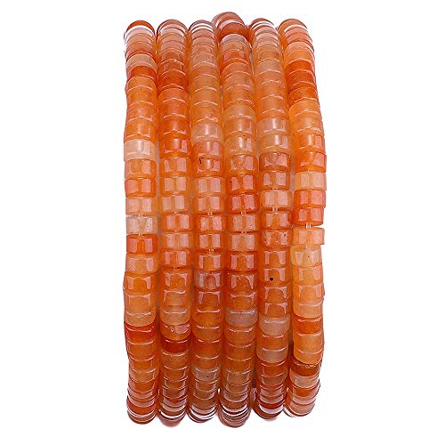 Natürliche rote Achat-Abstandshalterperlen, lose Halbedelsteine, zum Perlenmachen von Schmuck, 4 mm x 2 mm, 38 cm Natürliche rote Achat-Abstandshalterperlen, lose Halbedelsteine, zum Perlenmachen von Schmuck, 4 mm x 2 mm, 38 cm von lohfxrgyjk