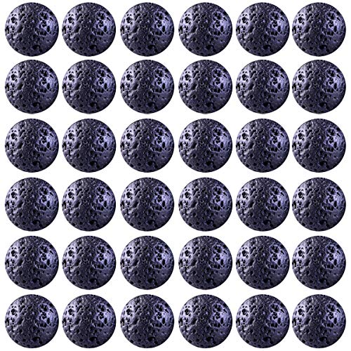 Natursteinperlen, 6 mm, schwarze Lava-Perlen, rund, für lose Edelsteine, Loch, 1 mm, DIY-Perlen für ätherisches Öl, Yoga, Armband, Halsketten, Ohrringe, Schmuckherstellung, 100 Stück (schwarze Natursteinperlen, 6 mm, schwarze Lava-Perlen, rund, für lose Edelsteine, Loch, 1 mm, DIY-Perlen für ätherisches Öl, Yoga, Armband, Halsketten, Ohrringe, Schmuckherstellung, 100 Stück (schwarze von lohfxrgyjk