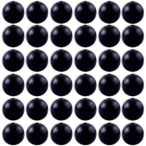 Natursteinperlen, 6 mm, schwarzer Obsidian, rund, echter Stein, lose Edelstein-Perlen, Lochgröße 1 mm, glatte Perlen für Armbänder, Halsketten, Ohrringe, Schmuckherstellung, 100 Stück (schwarzer Natursteinperlen, 6 mm, schwarzer Obsidian, rund, echter Stein, lose Edelstein-Perlen, Lochgröße 1 mm, glatte Perlen für Armbänder, Halsketten, Ohrringe, Schmuckherstellung, 100 Stück (schwarzer von lohfxrgyjk