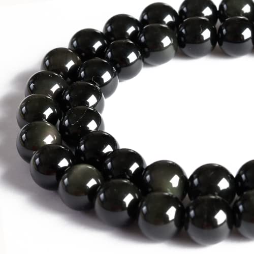 Regenbogen-Obsidian-Perlen, natürliche Edelsteine, lose Perlen zum Basteln und zur Schmuckherstellung, 100 Stück Regenbogen-Obsidian-Perlen, natürliche Edelsteine, lose Perlen zum Basteln und zur Schmuckherstellung, 100 Stück von lohfxrgyjk