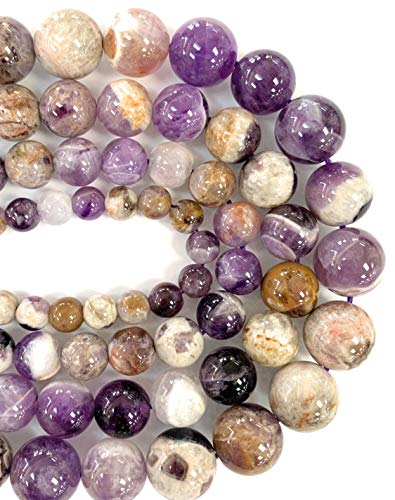 Runde Perlen in AAA-Qualität, 8 mm, Salbei-Amethyst, für Armbänder, Halsketten, Schmuckherstellung. von lohfxrgyjk