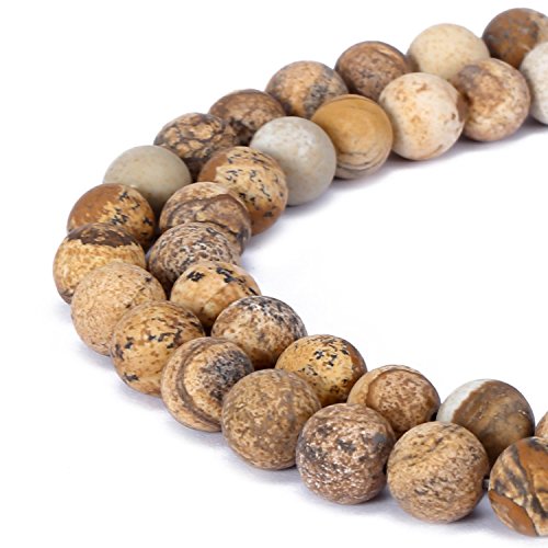 Wunderschöne, natürliche fuschiafarbene Achat-Edelstein, matt, rund, lose Perlen für Schmuckherstellung (10 mm, Jaspis) von lohfxrgyjk