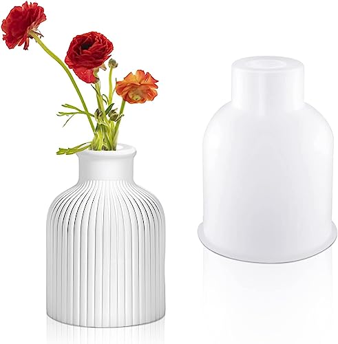 Vase Silikonform, 10cm Blumenvasen Harz Formen Epoxidharz Formen, Vase Resin Gießform DIY für Herstellung Von Stifthaltern Blumenvasen AufbewahrungsbehäLtern Dekorativen Ornamenten Vase Silikonform, 10cm Blumenvasen Harz Formen Epoxidharz Formen, Vase Resin Gießform DIY für Herstellung Von Stifthaltern Blumenvasen AufbewahrungsbehäLtern Dekorativen Ornamenten von lohill