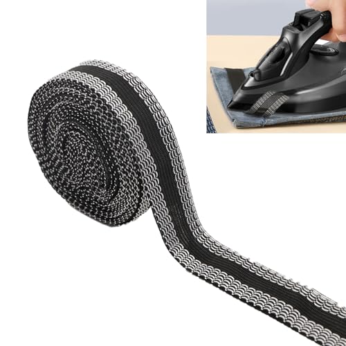 lokxmve Saumband Selbstklebend 10 Meter Saumband zum Aufbügeln Waschfest 25mm Breit Bügelband Hose Kürzen Ohne Nähen Nahtband zum Aufbügeln Bügelband für Kleidung Gardinen Vorhänge Hosen Stoffe lokxmve Saumband Selbstklebend 10 Meter Saumband zum Aufbügeln Waschfest 25mm Breit Bügelband Hose Kürzen Ohne Nähen Nahtband zum Aufbügeln Bügelband für Kleidung Gardinen Vorhänge Hosen Stoffe von lokxmve