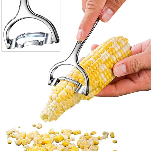 lomdung Maisschäler mit Ergonomischem Griff, Scharfe Kartoffelschäler mit Loch, Spargelschäler Praktisches Küchenwerkzeug, Geschwindigkeit Peeling Werkzeug, Mehrzweckschäler für Gemüse und Obst lomdung Maisschäler mit Ergonomischem Griff, Scharfe Kartoffelschäler mit Loch, Spargelschäler Praktisches Küchenwerkzeug, Geschwindigkeit Peeling Werkzeug, Mehrzweckschäler für Gemüse und Obst von lomdung