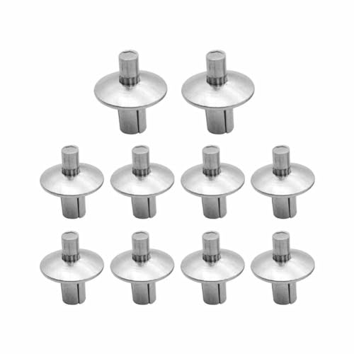 10/30/50/100 Stück 4 x 6,4 mm Hammerantrieb Expansion Aluminium Nagelkopf Piercing Erweiterung Gipskarton Nieten Nägel 10/30/50/100 Stück 4 x 6,4 mm Hammerantrieb Expansion Aluminium Nagelkopf Piercing Erweiterung Gipskarton Nieten Nägel von lopjk