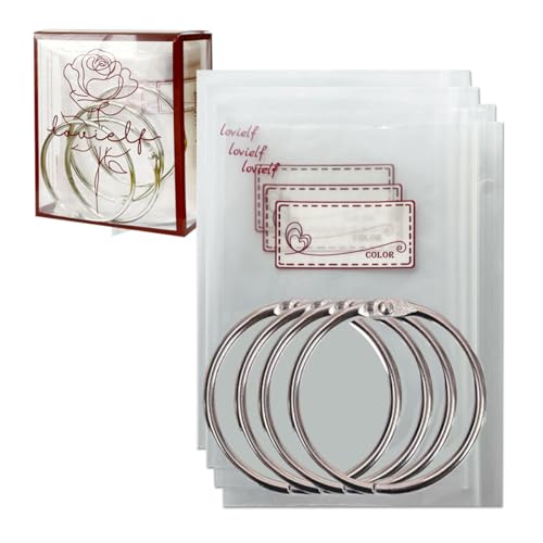 lovielf Stickgarne, Kreuzstich-Beutel, Organizer, 13 x 9,1 cm, 200 Stück mit 4 Ringen lovielf Stickgarne, Kreuzstich-Beutel, Organizer, 13 x 9,1 cm, 200 Stück mit 4 Ringen von lovielf
