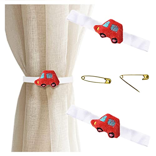 2 Stück Cloud Star Starfish Vorhanghalter mit Schnalle Cute Curtain Tiebacks Drapery Holdbacks Straps for Kids Bedroom Nursery Red Car 2 Stück Cloud Star Starfish Vorhanghalter mit Schnalle Cute Curtain Tiebacks Drapery Holdbacks Straps for Kids Bedroom Nursery Red Car von luchike