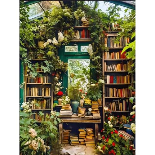 Luckyarina Malen Nach Zahlen Landschaft für Erwachsene - DIY Ölgemälde für Home Décor (30x40cm) von luckyarina