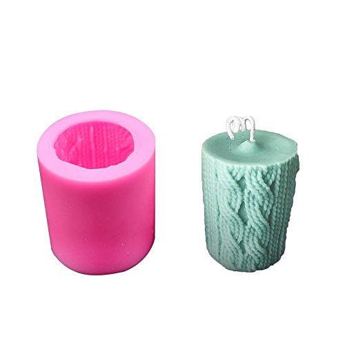 luckything 3D Silikonform, 3D Stricken Wolle Zylinder Silikon Kerze Silikonform Für Die Herstellung Von Kerzen, Aromasteinen, Schokolade, Seife Etc Utensil Für Handwerk, Basteln luckything 3D Silikonform, 3D Stricken Wolle Zylinder Silikon Kerze Silikonform Für Die Herstellung Von Kerzen, Aromasteinen, Schokolade, Seife Etc Utensil Für Handwerk, Basteln von susurrus