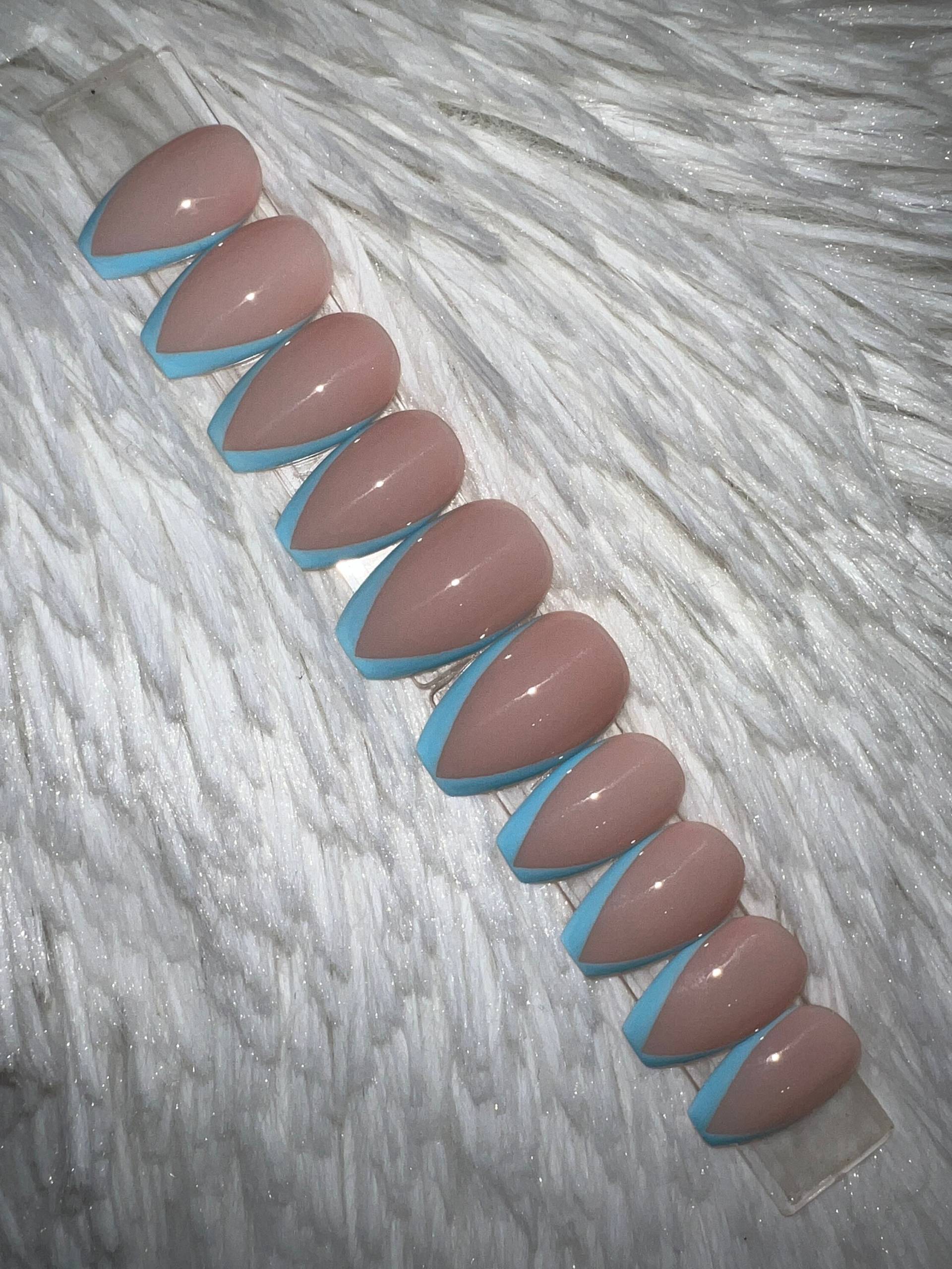 Press On Nails | Classic Girl 10 Stück Press On Nails | Classic Girl 10 Stück von luxurynailsbylara