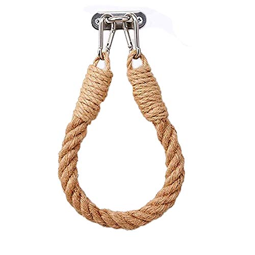 1 x Toilettenpapierhalter aus Juteseil, Wandmontage, Handtuchrolle, Papierhalter, Papierrollenhalter, Heimdekoration für Zuhause, Küche, Toilette, Badezimmer von luzen