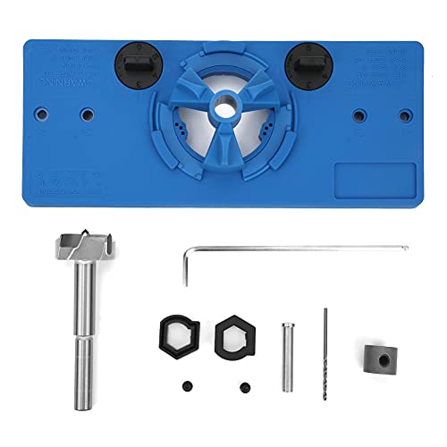 35 -mm -Holzbearbeitung versteckter Opener Scharnier -Jig -Loch -Positionierer -Kit -Template -Bohrhandbuch Locator Locator Tool für Schranktür Scharnierscharn von lvifloae