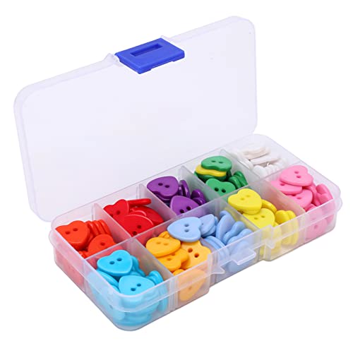 Dekorative Bunt Bastelknöpfe Accessoires Langlebige Kinder Pullover Hemd Schnalle 180pcs gemischte Nähknöpfe für Varieté Kleidung Nähen DIY Craft 15mm von lvifloae