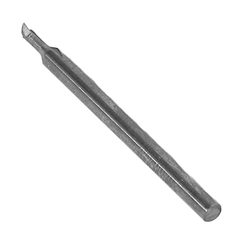 Lvifloae 3 mm Schwalbenschwanz -Endmühlenschneider 2 Flötenkarbid 45 ° Winkelrille Mahlen -Werkzeug Festkörpermetrik -Schneidemill -Werkzeug für Metallarbeiten zum Schauen und (3 x 60 Grad x 40l) von lvifloae