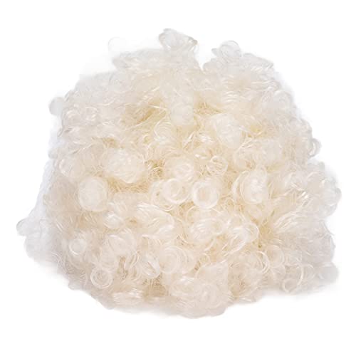 Lvifloae Erwachsene innovative Farbparty Perücke Halloween Interessanter Kopfbedeckung für Circus Troup Football (White) von lvifloae