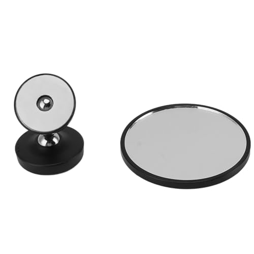 Magnetischer Spiegel für Espressomaschine mit 360 ° Drehbasis Aluminium Doppelkugelgelenk Kaffeeflussbeobachtung Reflektor für bodenlose Kaffeetassen Barista -Werkzeuge (Schwarz) von lvifloae