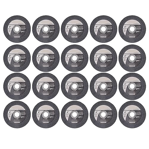 Packung mit 20 125 mm Schneidn OD 125 ID 22mm Metall und Edelstahl Schneid Dünnes Metall für Winkelschleifer von lvifloae