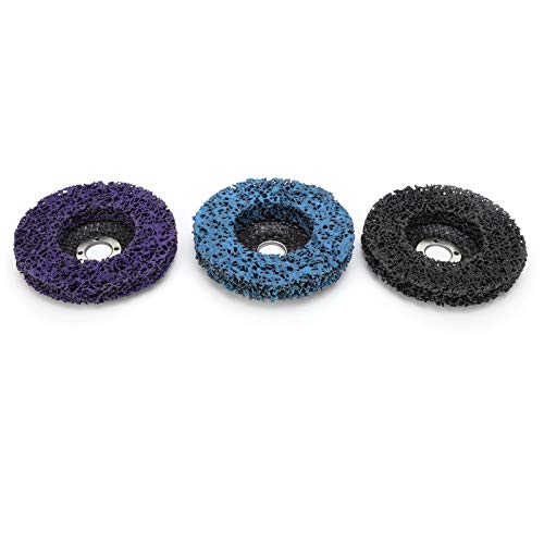 Polierscheiben-Pad-Kit, 4-Zoll-Polierscheibe, flexible Harz-Schleifwerkzeuge, Schleifmittel, 100 x 16 mm, Winkelschleifer, Filz-Schleifscheibenwelle für Metall, Marmor, Möbel, von lvifloae