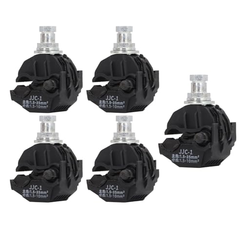 lvifloae 5 pcs Isolierung Piercing -Stecker 1KV ohne schäbige Piercing -Klemme hohe Low -Spannungskabel -Splitter JJC 3 Isolierung Punktionsdrahtklemme (JJC-1) von lvifloae