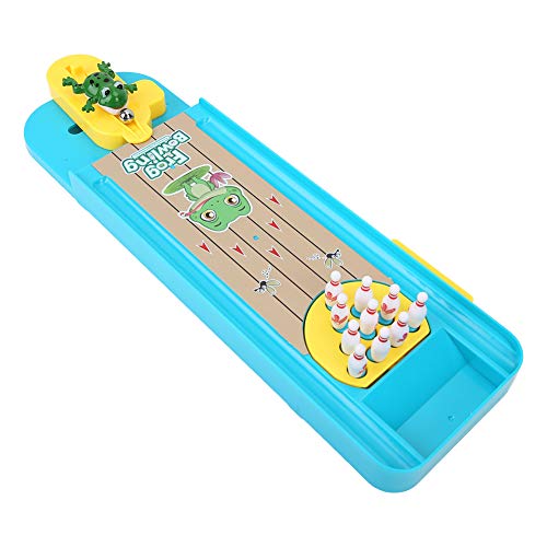 lvifloae Children Mini Desktop Mini Bowling -Spiel Set tragbare Innendesktop -Eltern -Kind Interaktives Ballspielzeug für Kinder im Alter von 3 Jahren und oberhalb Geburtstag und von lvifloae
