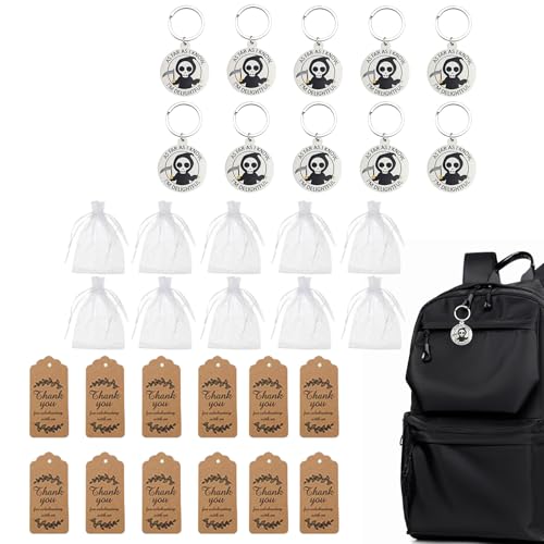 lyanny Gruselige Schlüsselanhänger,Halloween Schlüsselanhänger im Set - Süße Anhänger Deko Accessoires für Schulranzen Schultüten und Schulparty lyanny Gruselige Schlüsselanhänger,Halloween Schlüsselanhänger im Set - Süße Anhänger Deko Accessoires für Schulranzen Schultüten und Schulparty von lyanny