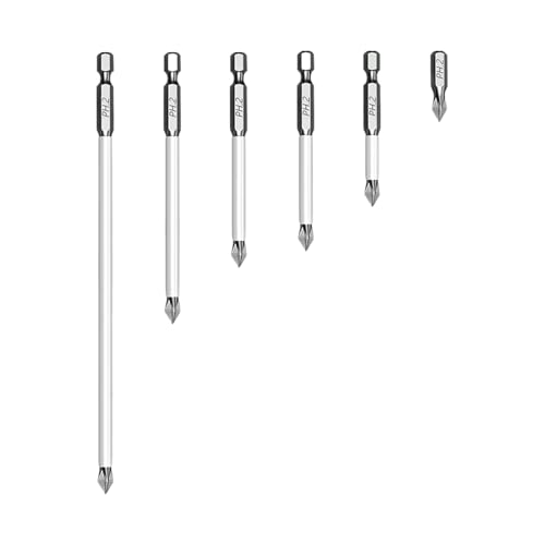 lyanny Magnetischer Schraubenbithalter Satz | Rutschfeste Elektrische Spitze 6-teiliges Set | Vielseitig Einsatz In Installation KFZ Metallverarbeitung Dachdecken Mit Rutschfesten Bits von lyanny