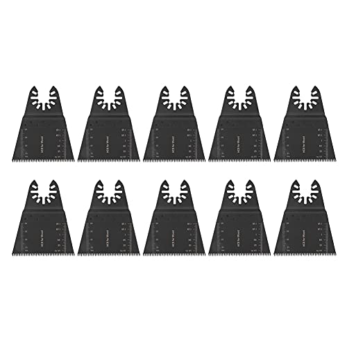 Multi Tool Blades 10 Stück Oszillierende Sägeblätter 65 Mm Multitool Oszillierendes Werkzeug Zubehör für Weichmetall, Holz, Kunststoff und Öffnungslöcher Multi Tool Blades 10 Stück Oszillierende Sägeblätter 65 Mm Multitool Oszillierendes Werkzeug Zubehör für Weichmetall, Holz, Kunststoff und Öffnungslöcher von lyrlody
