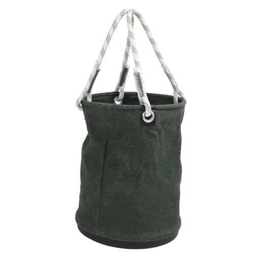lyrlody Canvas Tool Bucket, Hochleistungskapazität, Kompakte Aufbewahrung, Exzellente Organisation, Langlebig und Resistent, Tragbar und Zuverlässig, aus Robuster Trockenwachs-Leinwand, Tragbar lyrlody Canvas Tool Bucket, Hochleistungskapazität, Kompakte Aufbewahrung, Exzellente Organisation, Langlebig und Resistent, Tragbar und Zuverlässig, aus Robuster Trockenwachs-Leinwand, Tragbar von lyrlody