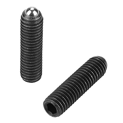 lyrlody Carbon -Stahlkugelkugelkugel, Einfache Installation, Mehrere Teile, Federkugel, Robuste und Bequeme Verwendung, Breite Anwendung (M8*30 (10pcs)) von lyrlody