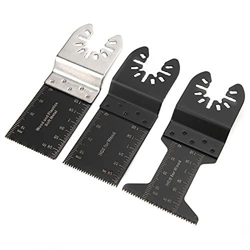 lyrlody Holz Metall Oszillierende, 50 teilige Multitool Sägeblätter, Oszillierendes Sägeblatt Set, oszillierende Sägen für Metall Hartes Material lyrlody Holz Metall Oszillierende, 50 teilige Multitool Sägeblätter, Oszillierendes Sägeblatt Set, oszillierende Sägen für Metall Hartes Material von lyrlody