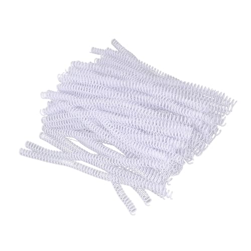 lyrlody Spiralbindungsspulen mit Hoher Kapazität, 100 Kunststoff 48 Zähne 4: 1 Verhältnis, Langfristige Produktivität für A4-Papier, Kompatibel mit 4-Loch-Stanzmaschinen, Ideal für das Geschäft lyrlody Spiralbindungsspulen mit Hoher Kapazität, 100 Kunststoff 48 Zähne 4: 1 Verhältnis, Langfristige Produktivität für A4-Papier, Kompatibel mit 4-Loch-Stanzmaschinen, Ideal für das Geschäft von lyrlody