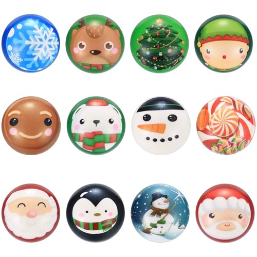 12 Stück Stressball Erwachsene, Weihnachten Anti Stress Bälle, Antistressbälle, Anti Stress Balls, Antistressball für Weihnachten Mitgebsel Gastgeschenke, Linderung von Angst und Wut 12 Stück Stressball Erwachsene, Weihnachten Anti Stress Bälle, Antistressbälle, Anti Stress Balls, Antistressball für Weihnachten Mitgebsel Gastgeschenke, Linderung von Angst und Wut von lzijun