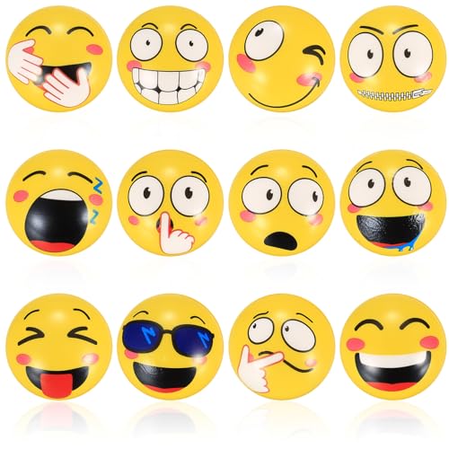 12 Stücke Stressball,Antistressball,Anti Stress Bälle für Kinder/Erwachsene Mitgebsel KinderGastgeschenke Kindergeburtstag Gastgeschenke Weihnachten 12 Stücke Stressball,Antistressball,Anti Stress Bälle für Kinder/Erwachsene Mitgebsel KinderGastgeschenke Kindergeburtstag Gastgeschenke Weihnachten von lzijun