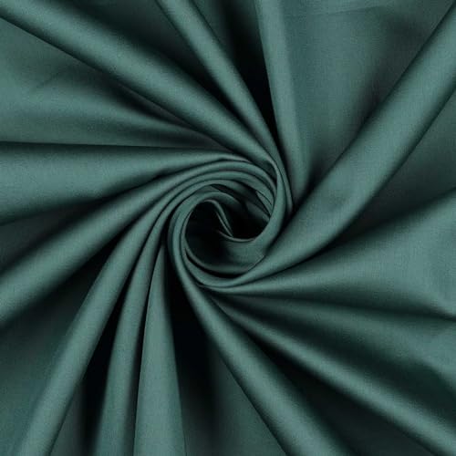 0,5m Baumwoll-Satin Baumwollstoff Satinstoff Meterware unifarben Oeko-Tex zertifiziert, Farbe:petrol 0,5m Baumwoll-Satin Baumwollstoff Satinstoff Meterware unifarben Oeko-Tex zertifiziert, Farbe:petrol von maDDma