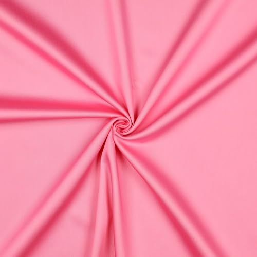 0,5m Baumwoll-Satin Baumwollstoff Satinstoff Meterware unifarben Oeko-Tex zertifiziert, Farbe:bubblegum 0,5m Baumwoll-Satin Baumwollstoff Satinstoff Meterware unifarben Oeko-Tex zertifiziert, Farbe:bubblegum von maDDma