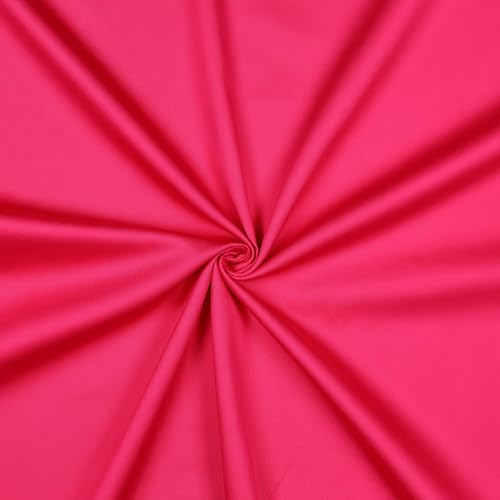 0,5m Baumwoll-Satin Baumwollstoff Satinstoff Meterware unifarben Oeko-Tex zertifiziert, Farbe:pink 0,5m Baumwoll-Satin Baumwollstoff Satinstoff Meterware unifarben Oeko-Tex zertifiziert, Farbe:pink von maDDma