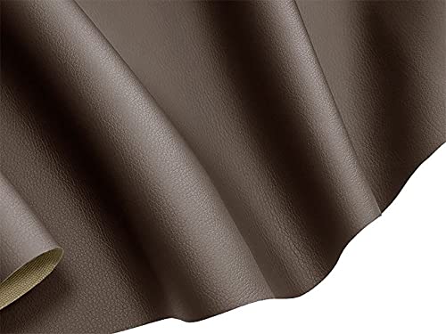 0,5m Kunstleder Stoff Meterware Lederimitat breite 142cm Möbelstoff Farbwahl, Farbe:graubraun 0,5m Kunstleder Stoff Meterware Lederimitat breite 142cm Möbelstoff Farbwahl, Farbe:graubraun von maDDma