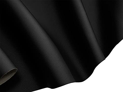 0,5m Kunstleder Stoff Meterware Lederimitat breite 142cm Möbelstoff Farbwahl, Farbe:schwarz 0,5m Kunstleder Stoff Meterware Lederimitat breite 142cm Möbelstoff Farbwahl, Farbe:schwarz von maDDma
