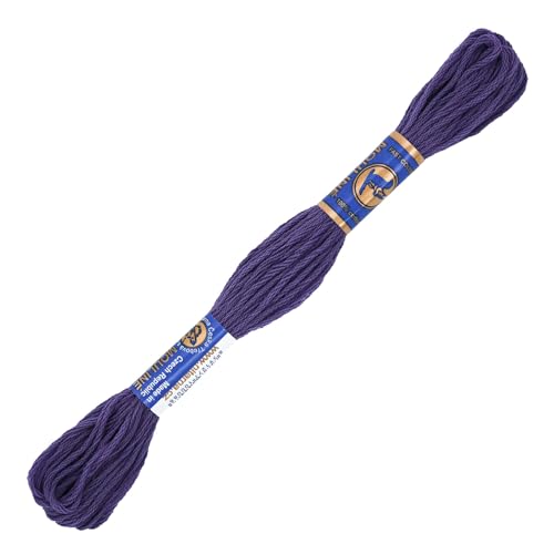 1 Docke Stickgarn 2g / Sticktwist 100% Baumwolle Stickerei Farbwahl Auswahl 2, Farbe :4282 dunkelviolett von maDDma