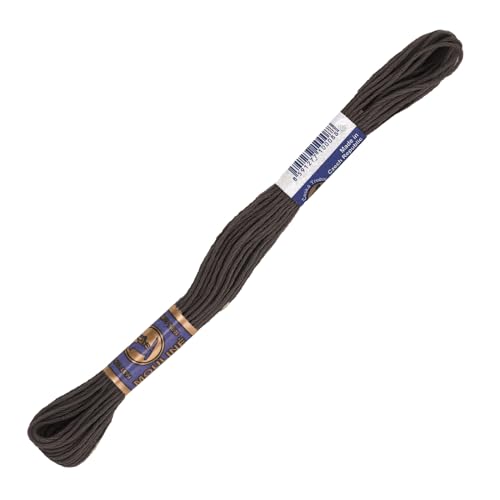 1 Docke Stickgarn 8m 2g Sticktwist 100% Baumwolle Stickerei Farbwahl Auswahl 5, Farbe :7982 steingrau von maDDma