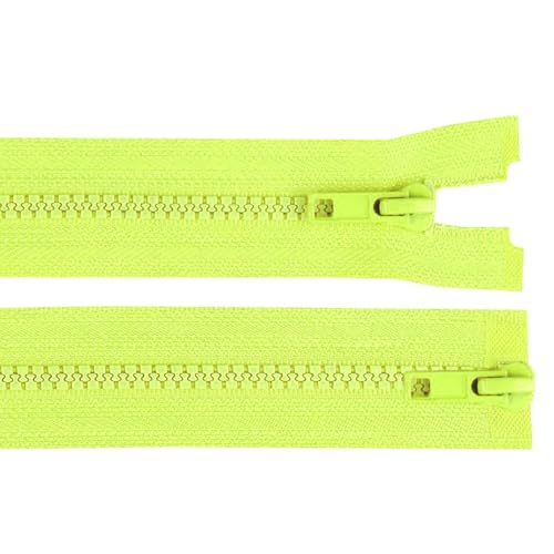 1 Reißverschluss 2-Wege 5mm 75 cm teilbar Autolock Doppelzipper Farbwahl, Farbe:neongelb 1 Reißverschluss 2-Wege 5mm 75 cm teilbar Autolock Doppelzipper Farbwahl, Farbe:neongelb von maDDma