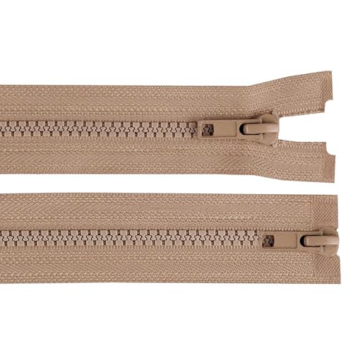 1 Reißverschluss 2-Wege 5mm 85 cm teilbar Autolock Doppelzipper Farbwahl, Farbe:cappuccino 1 Reißverschluss 2-Wege 5mm 85 cm teilbar Autolock Doppelzipper Farbwahl, Farbe:cappuccino von maDDma