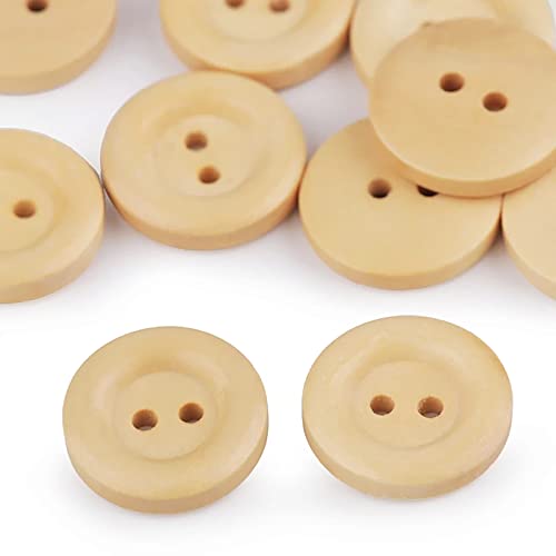 10 Holzknöpfe, 2-loch, rund, verschiedene Größen, Brauntöne, Größe:18mm, Variante:Variante 2 10 Holzknöpfe, 2-loch, rund, verschiedene Größen, Brauntöne, Größe:18mm, Variante:Variante 2 von maDDma
