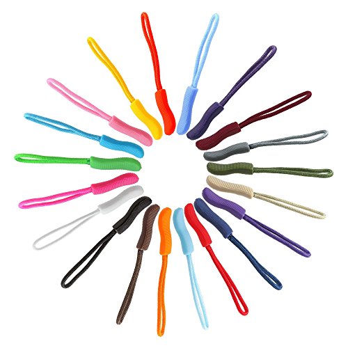 100 Zipper-Schlaufen Reißverschluss-Anhänger Reißverschluss-Verlängerung Pull Anhänger, Farbe:Farbmix 1 100 Zipper-Schlaufen Reißverschluss-Anhänger Reißverschluss-Verlängerung Pull Anhänger, Farbe:Farbmix 1 von maDDma