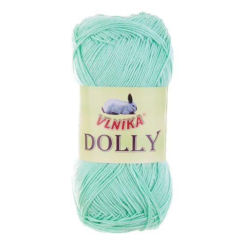 100g Strickgarn Dolly Uni Häkelgarn Handstrickgarn Wolle Farbwahl, Farbe:minze 100g Strickgarn Dolly Uni Häkelgarn Handstrickgarn Wolle Farbwahl, Farbe:minze von maDDma